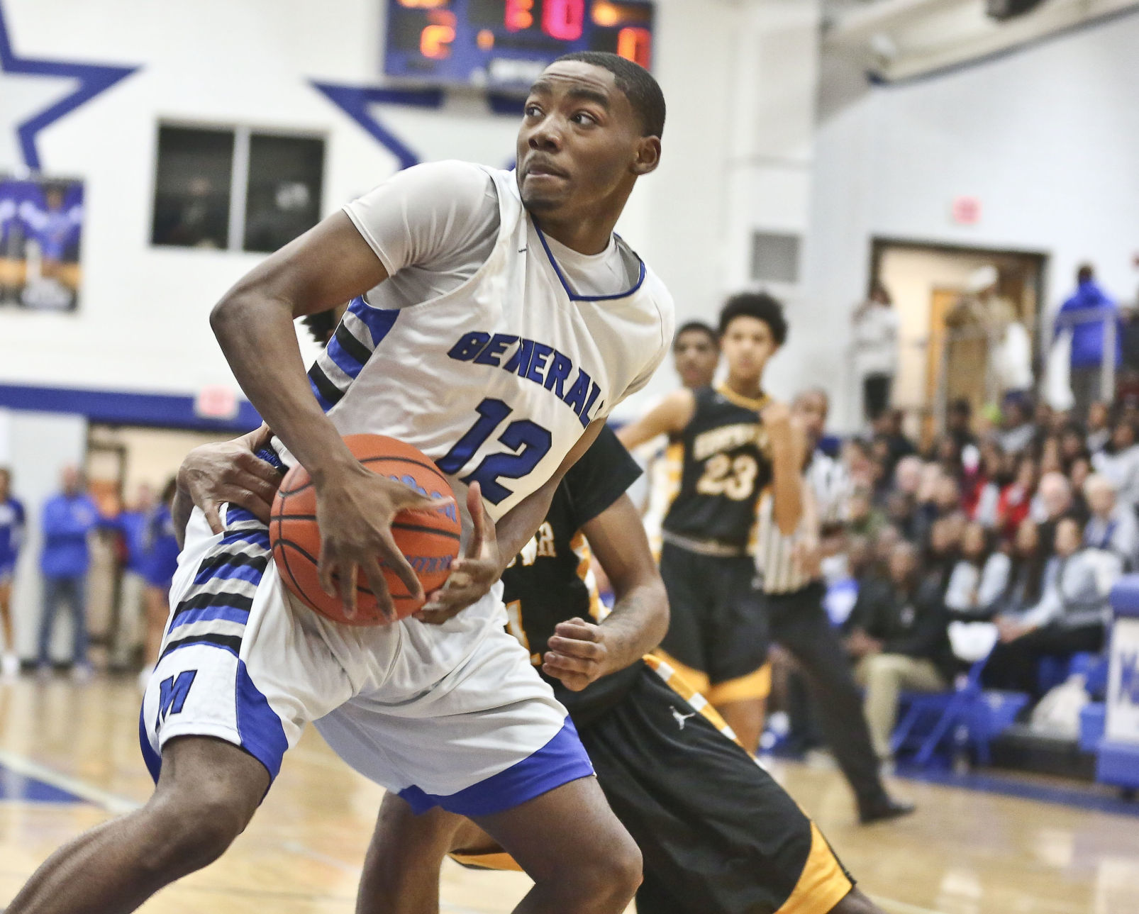 First team — Keon Jones (Sr., G), MacArthur